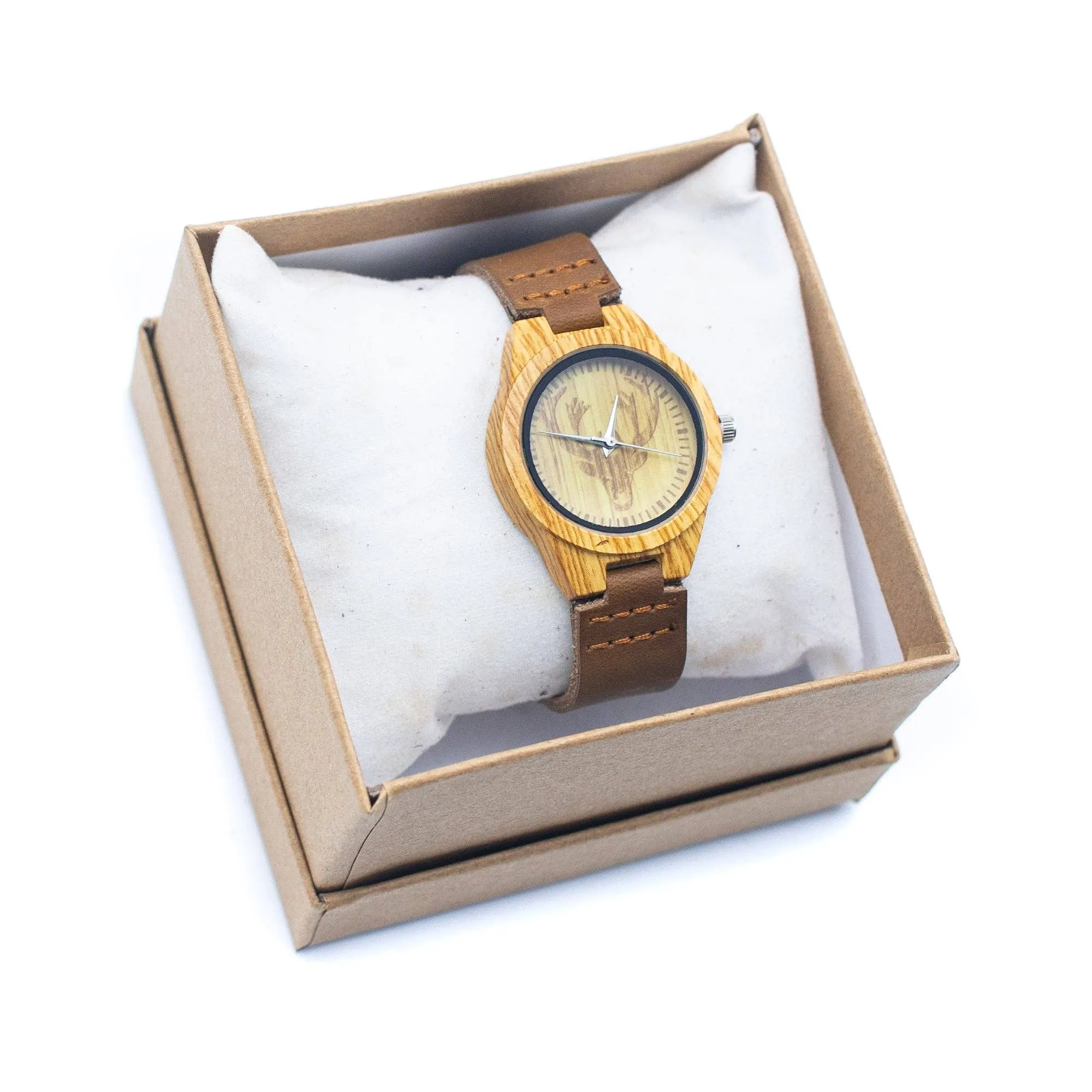 Deer Vintage ladies watch Leather Strap Quartz Watch WA-278