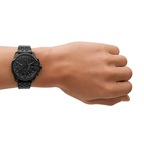 Diesel Baby Chief Analog Black Dial Men's Watch-DZ4617