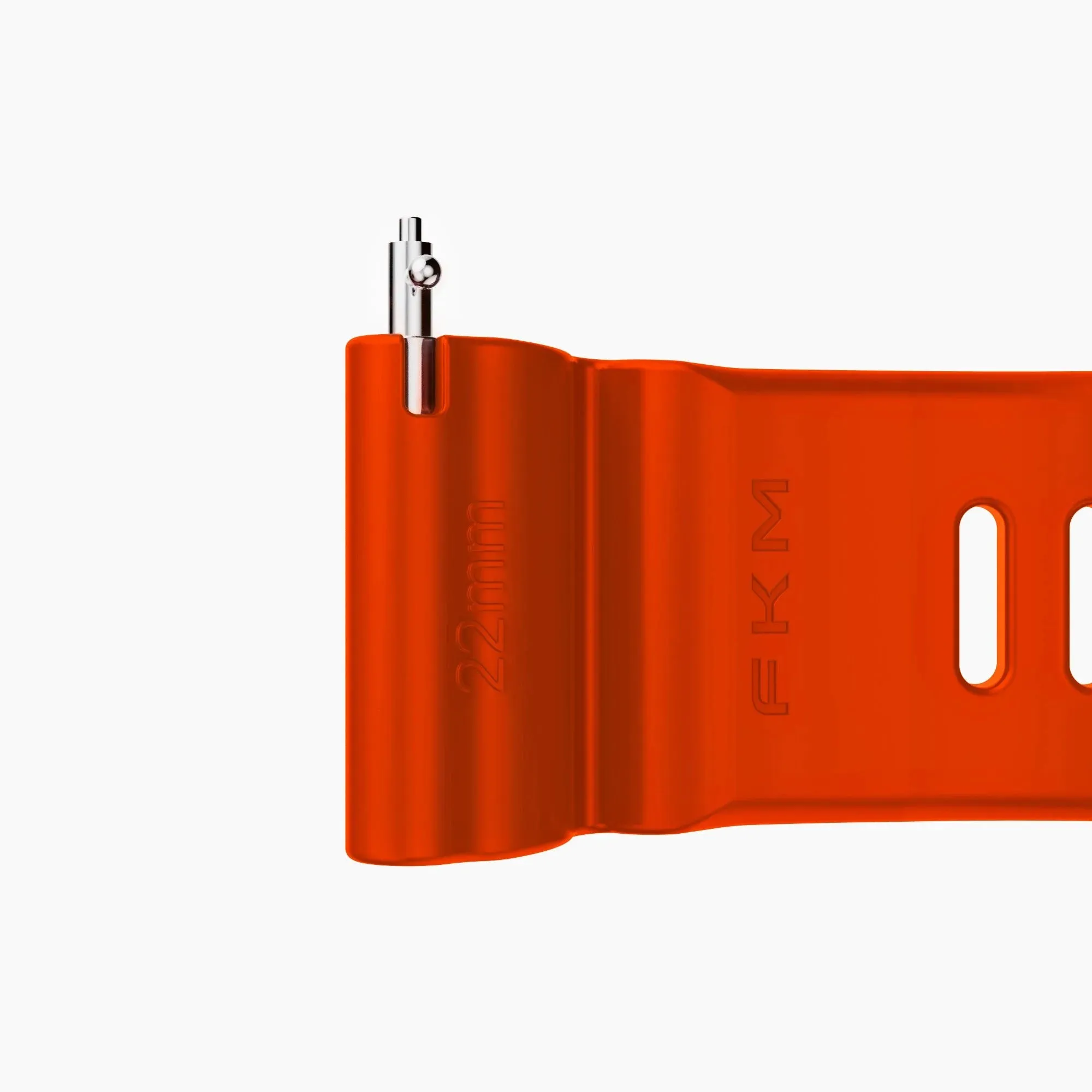 Divecore - American FKM - HP Professional Diving Watch Strap - Orange