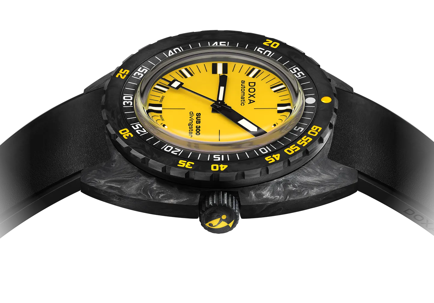 DOX Watch SUB 3 Carbon COSC Divingstar Rubber
