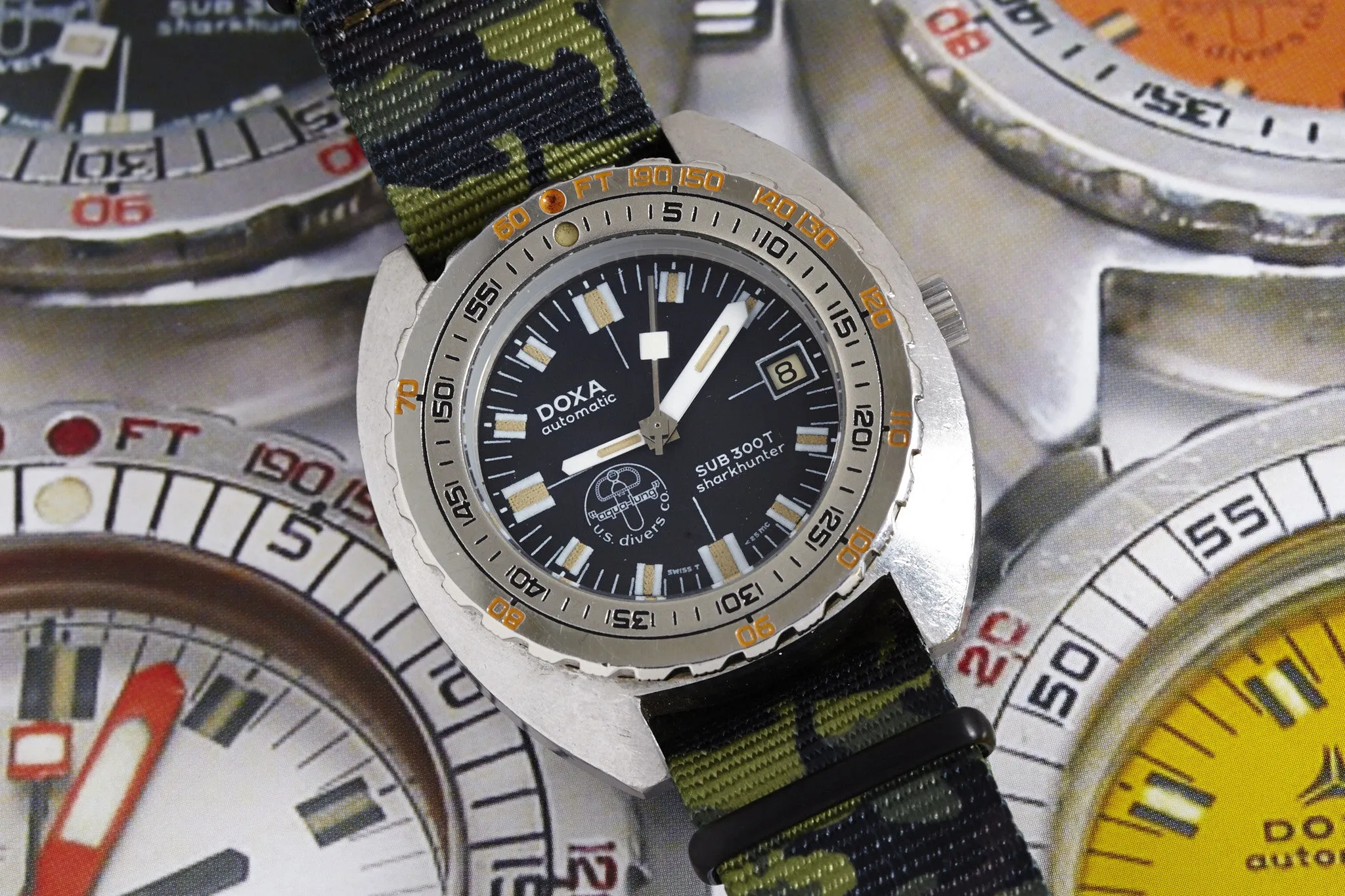 DOXA Sub 300T Sharkhunter Aqua-lung