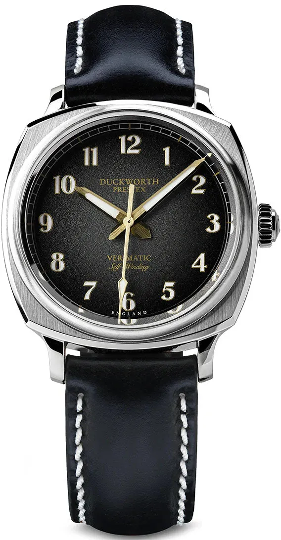 Duckworth Prestex Verimatic Black Fume Black Leather