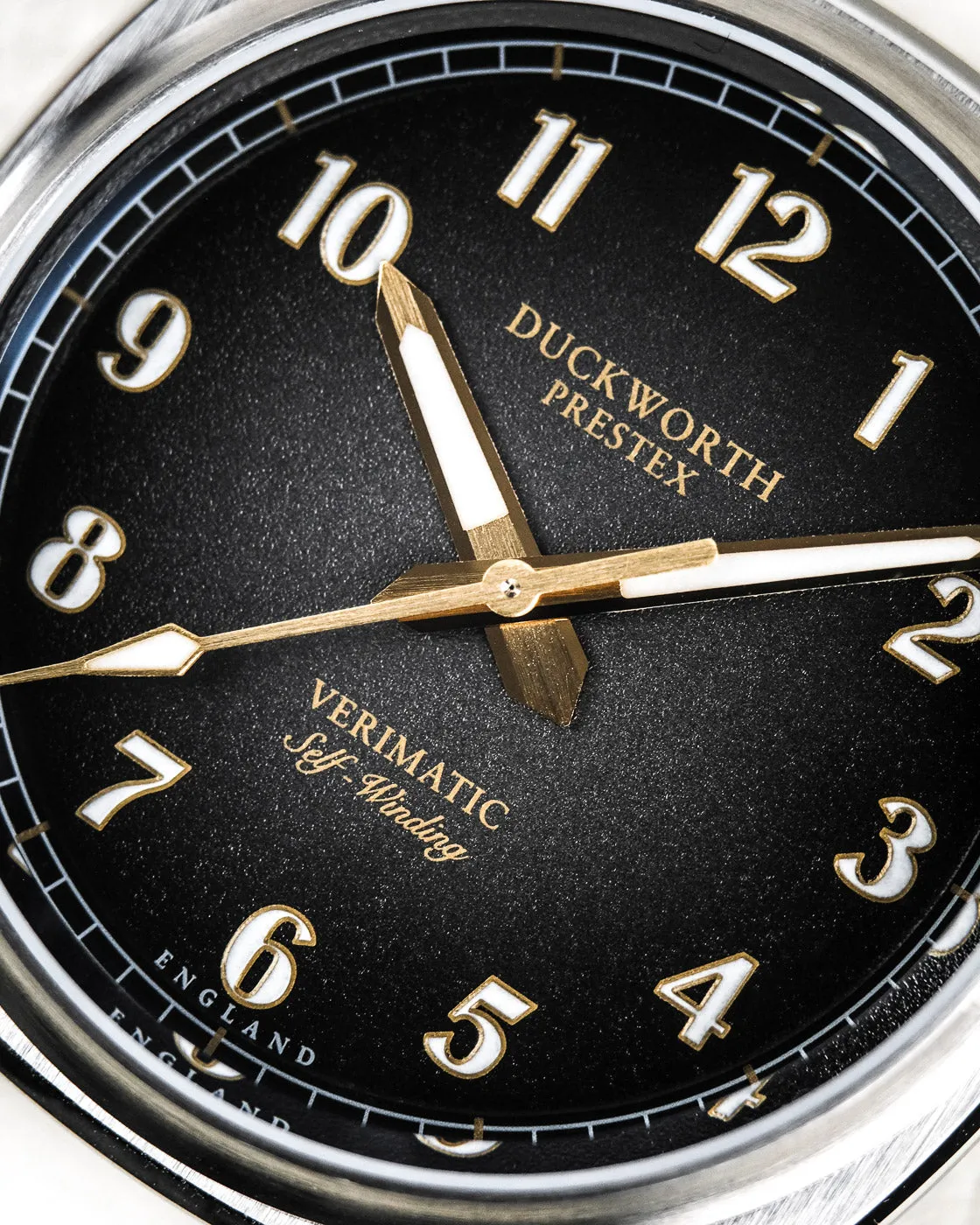 Duckworth Prestex Verimatic Black Fume Black Leather