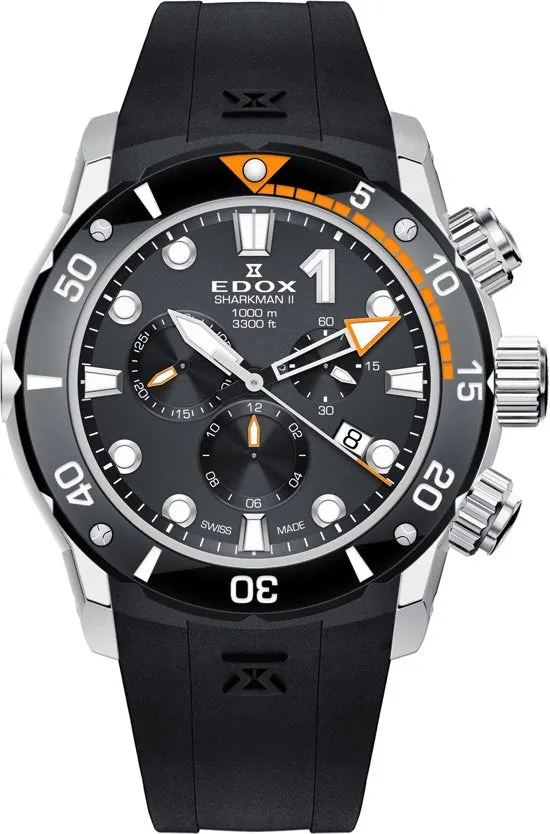 Edox Chronoffshore-1 Sharkman II Limited Edition 10234 3O NIN