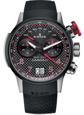 Edox Chronorally Chronograph Titanium
