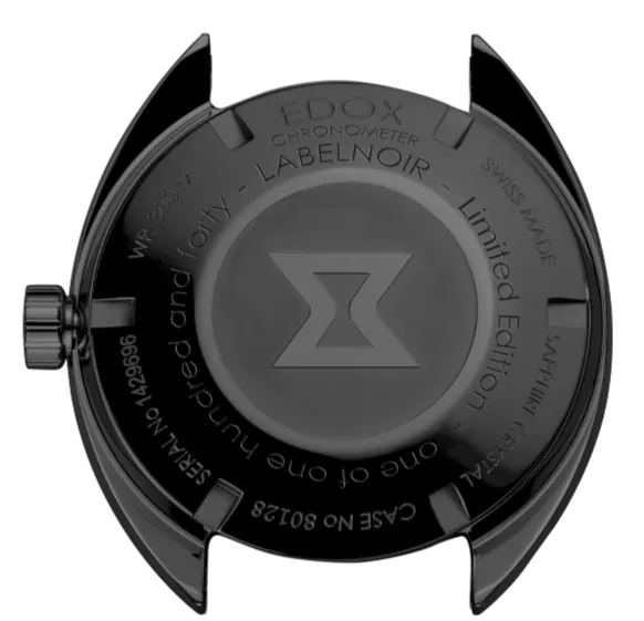 Edox Hydro Sub Label Noir Limited Edition