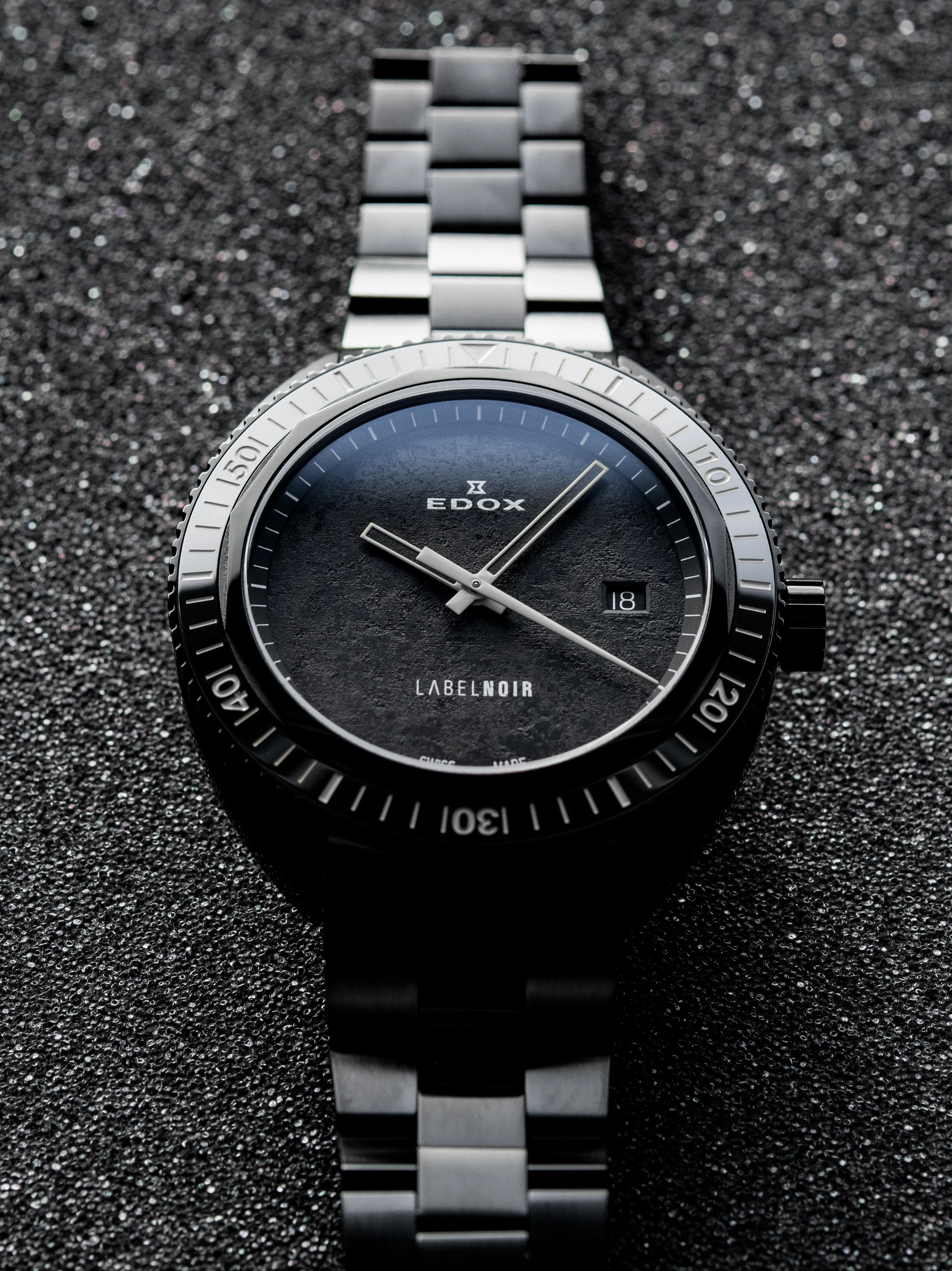Edox Hydro Sub Label Noir Limited Edition
