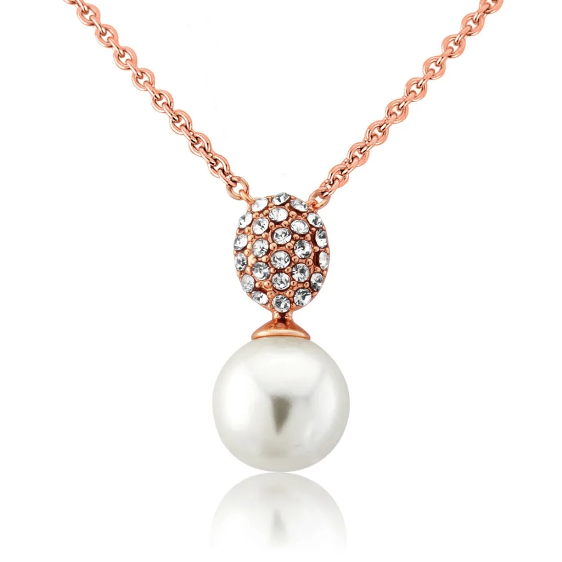 Elegance of Rose Gold Pendant