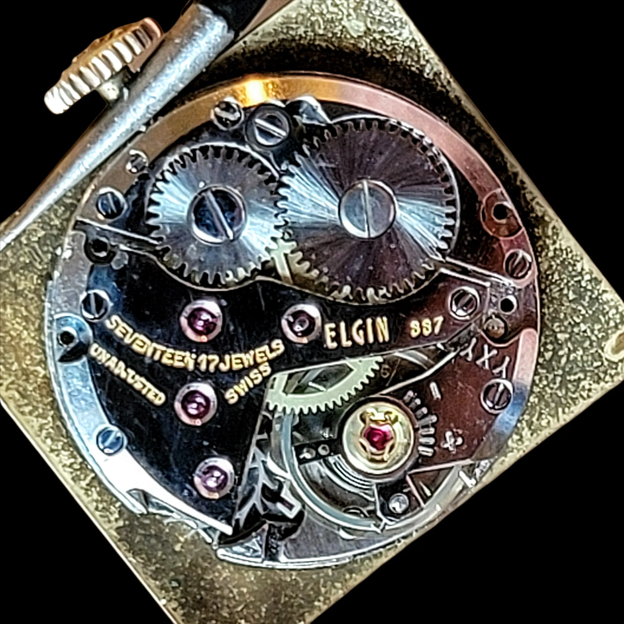 ELGIN Watch 17 Jewels 10K G.F. Swiss Made