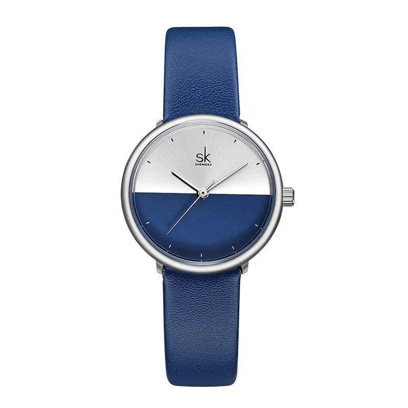 Fashion Lovers Watches Men Women Casual Leather Strap Quartz Watch