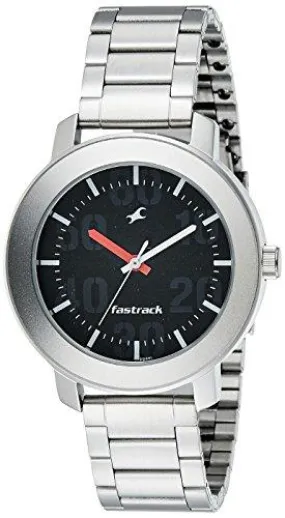Fastrack Casual Analog Black Dial Men's Watch - 3121SM02