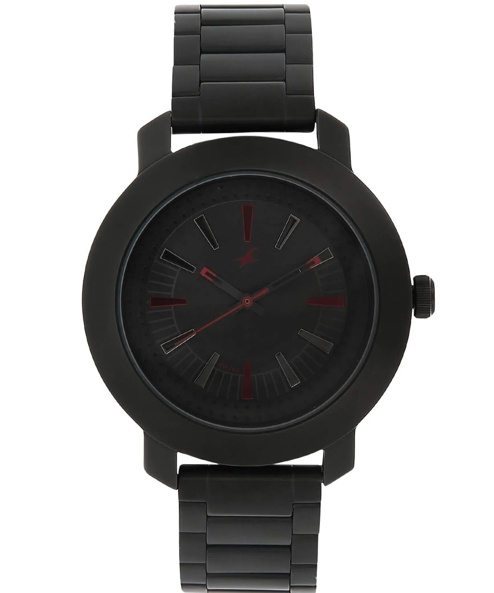 Fastrack Quartz Analog Men's Watch, Grey Dial Stainless Steel Strap, 3120NM01