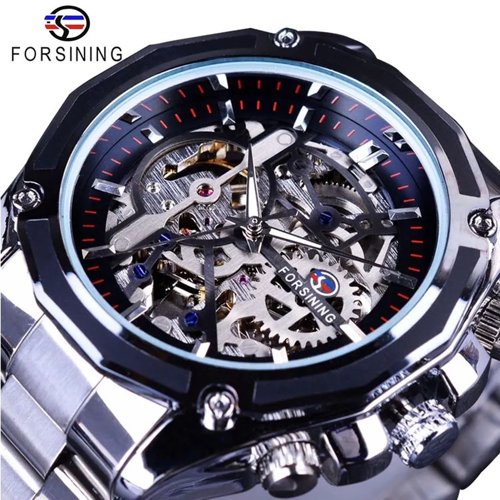 Forsining brand watch skeleton