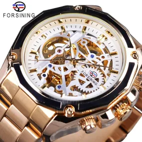 Forsining brand watch skeleton