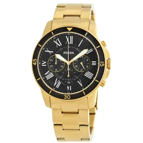 Fossil Grant Sport Chronograph Black Dial Men's Watch FS5267