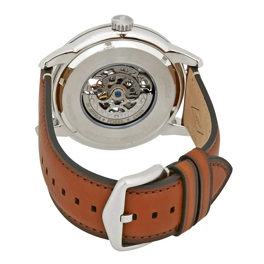 Fossil Townsman Automatic Skeleton Blue Dial Men's Watch ME3154