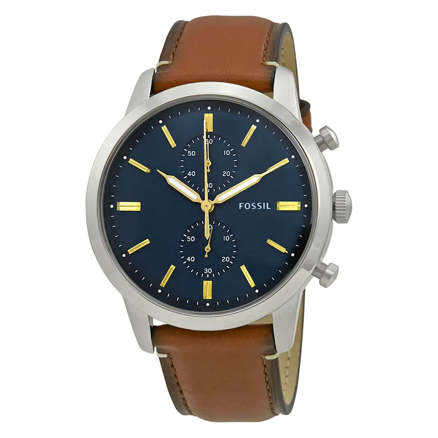 Fossil Townsman Chronograph Blue Dial Men's Watch FS5279