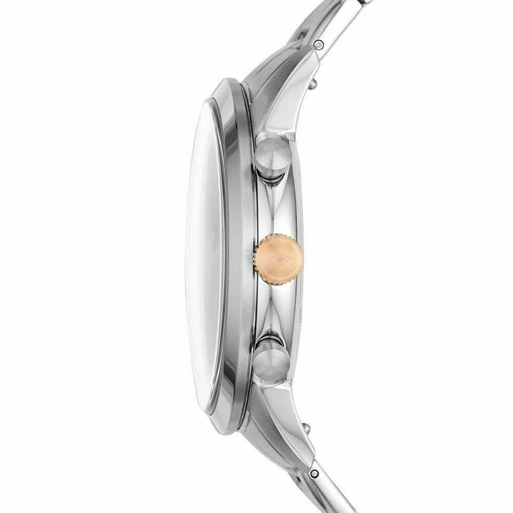 Fossil Townsman Silver Stainless-steel Quartz Fashion Men's Watch FS5407