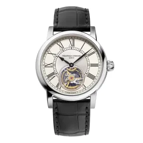 Frederique Constant 39mm Classic Heart Beat Limited Edition Automatic Watch with Beige Dial in Stainless Steel