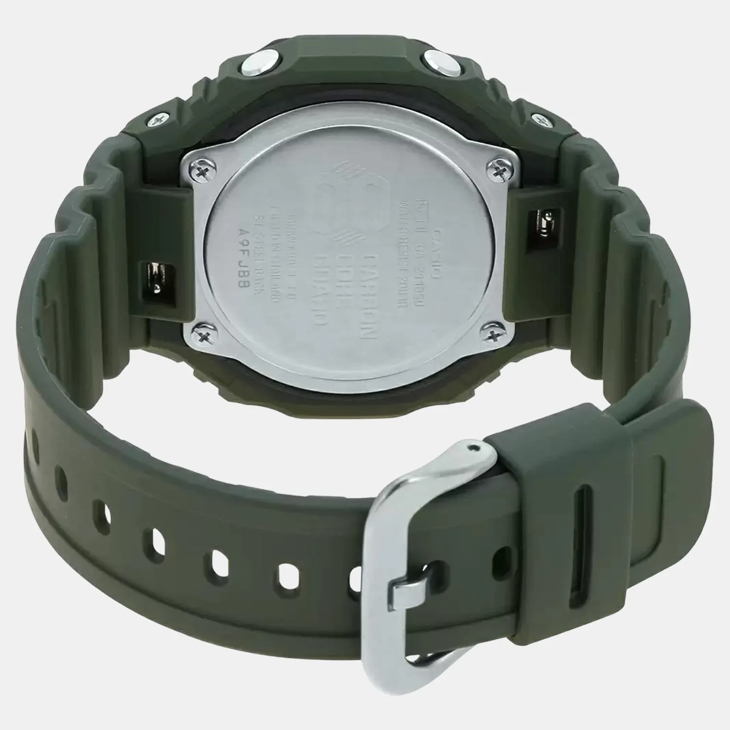 G-Shock Men's Green Analog-Digital Resin Watch G1065 - GA-2110SU-3ADR