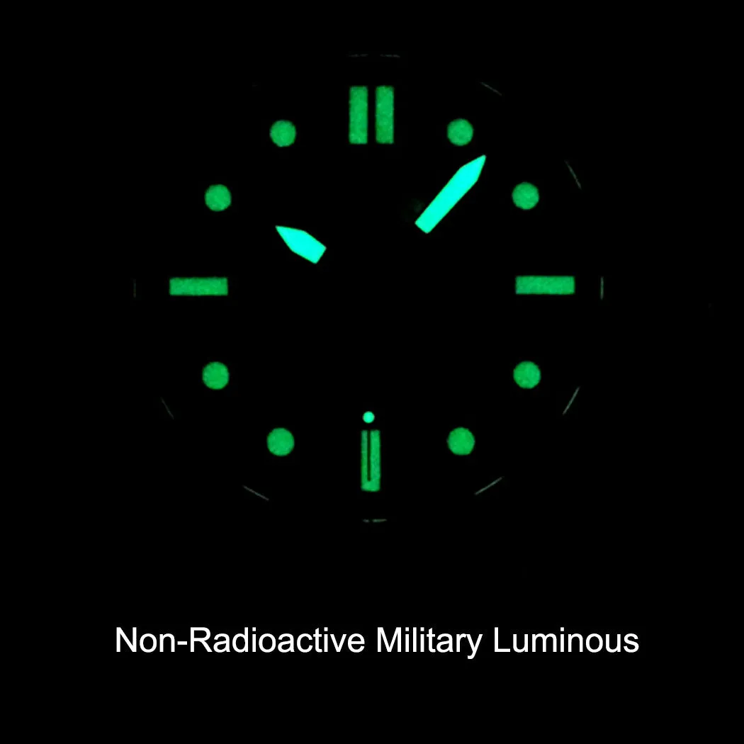 German Military Titanium Watch. GPW Day Date. Grey NATO Rubber Strap. Sapphire Crystal. 200M W/R.