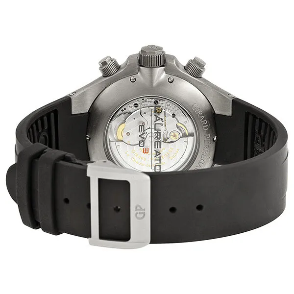 Girard Perregaux Laureato EVO3 Titanium Black Rubber Men's Watch 80180-21-611-FK6A