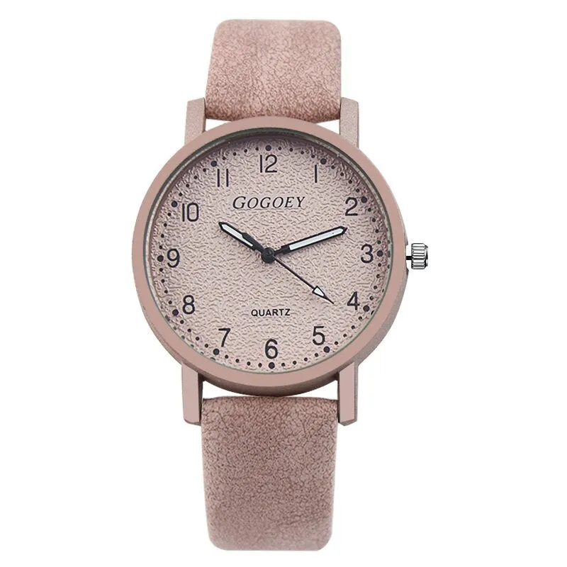 Gogoey Brand Women's Watches Fashion Leather Watch Women Watches Ladies Watch Clock montre femme reloj mujer zegarek damski