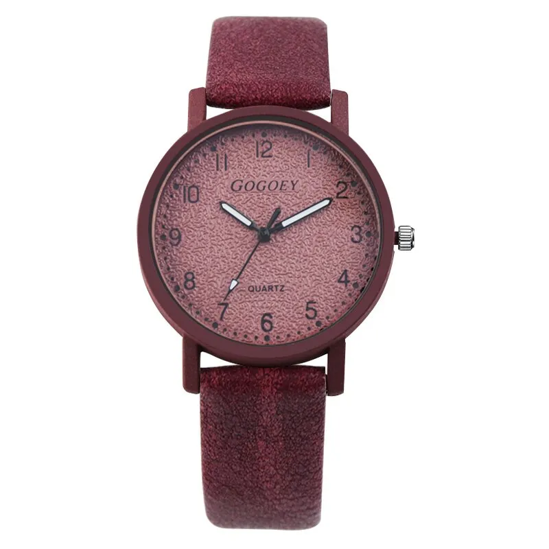 Gogoey Brand Women's Watches Fashion Leather Watch Women Watches Ladies Watch Clock montre femme reloj mujer zegarek damski