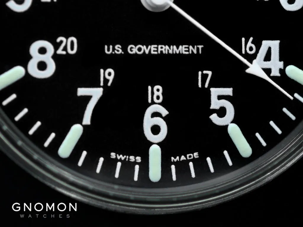 GPQ Government Black Quartz Ref. WW194009BK - NOS