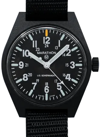 GPQ Government Black Quartz Ref. WW194009BK - NOS