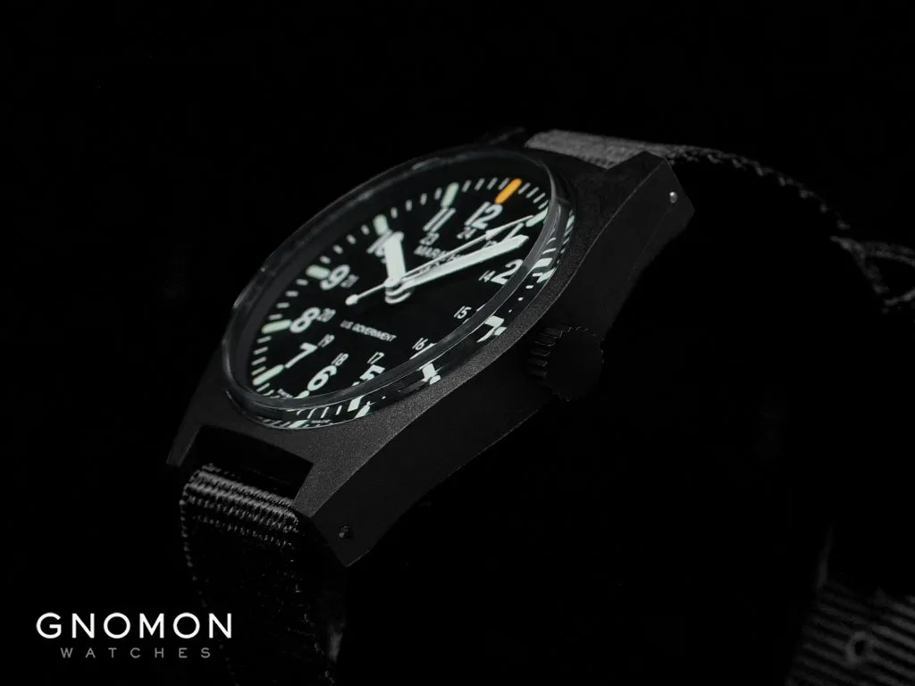 GPQ Government Black Quartz Ref. WW194009BK - NOS