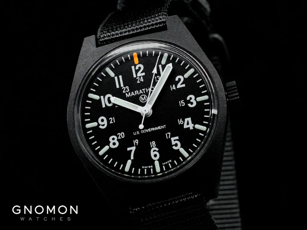 GPQ Government Black Quartz Ref. WW194009BK - NOS