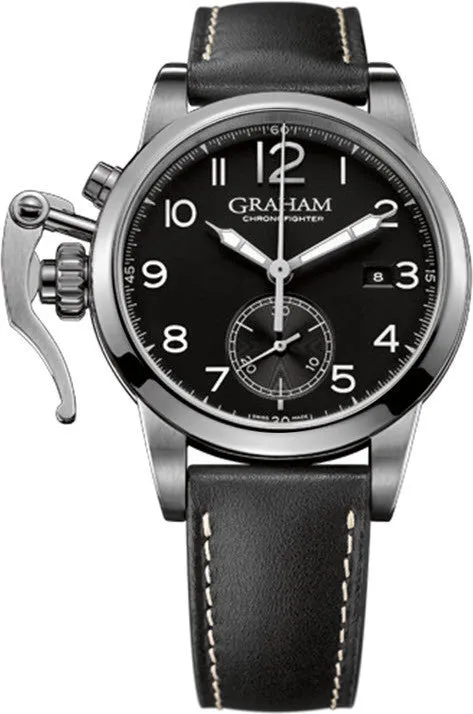 Graham Watch Chronofighter 1695 Europe Arabic Black
