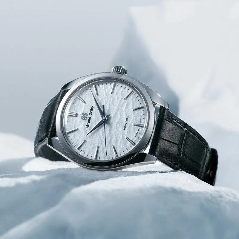 Grand Seiko Crown Blue Lion Grand Seiko Gs' Manual Winding Movement Ice Blue Hand Roll Yushendu Men&#39;s Watch Spring Drive Relógio