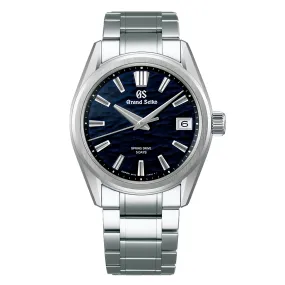 Grand Seiko Evolutoin 9 Lake Suwa Watch, 40mm Blue Dial, SLGA021