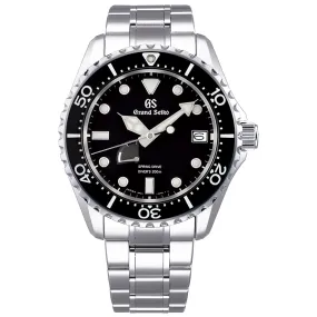 Grand Seiko Sports Collection Spring Drive Divers 44mm Black Dial Gents Watch SBGA461G