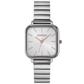 Gregio Aline Watch- Silver