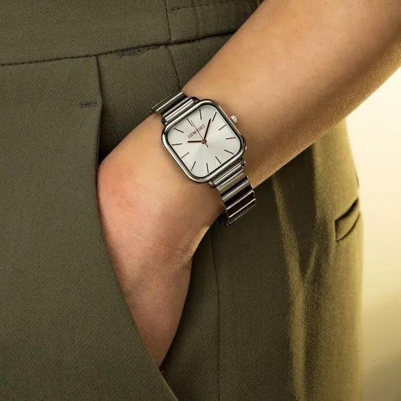 Gregio Aline Watch- Silver