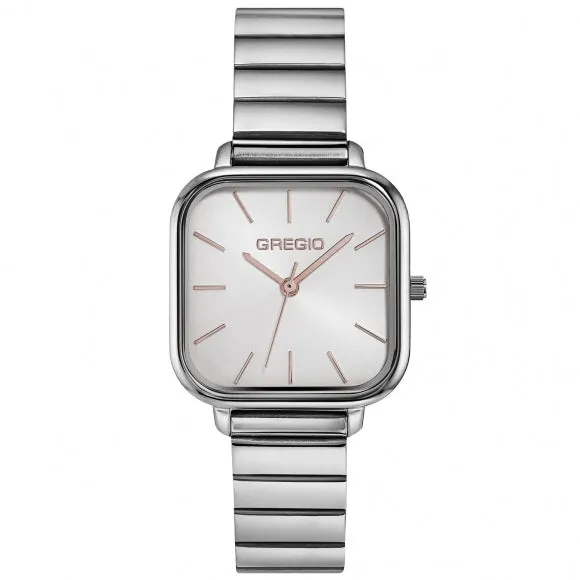 Gregio Aline Watch- Silver