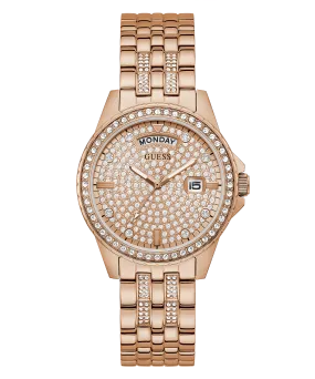 Guess GW0254L3 Lady Comet Rose Gold Stainless Steel Strap Women Watches