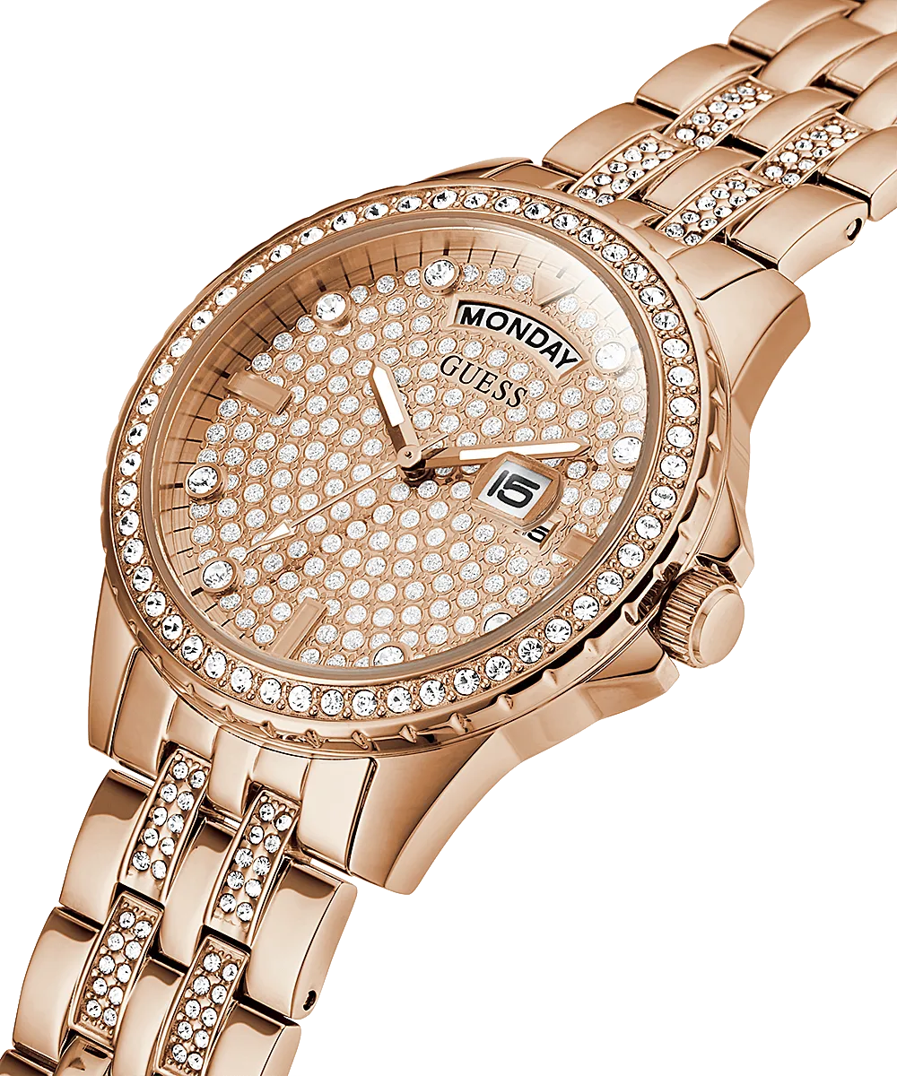 Guess GW0254L3 Lady Comet Rose Gold Stainless Steel Strap Women Watches