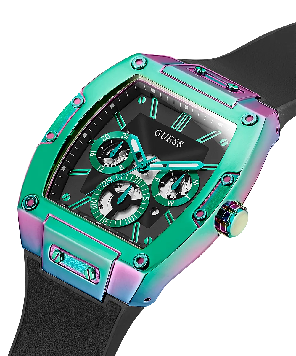 Guess Two-Toned Phoenix Silicone Men's Watch GW0202G5