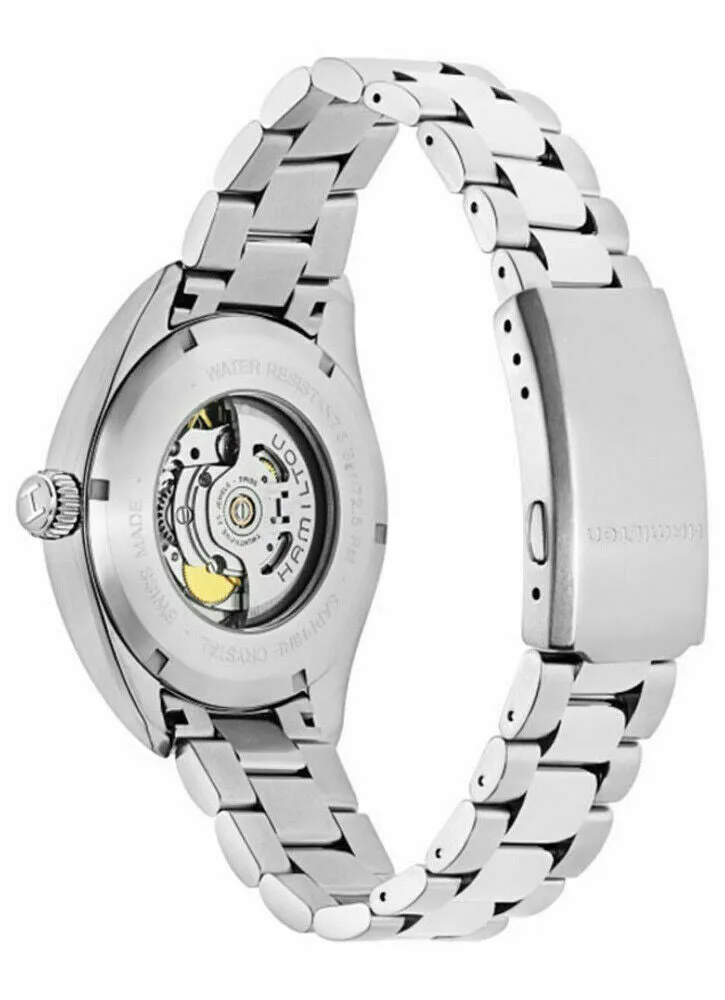 Hamilton H70505153 Khaki Field Day Date Automatic Steel Silver Dial Men Watches