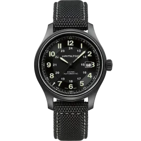 Hamilton H70575733 Khaki Field Titanium Auto Unisex Watches