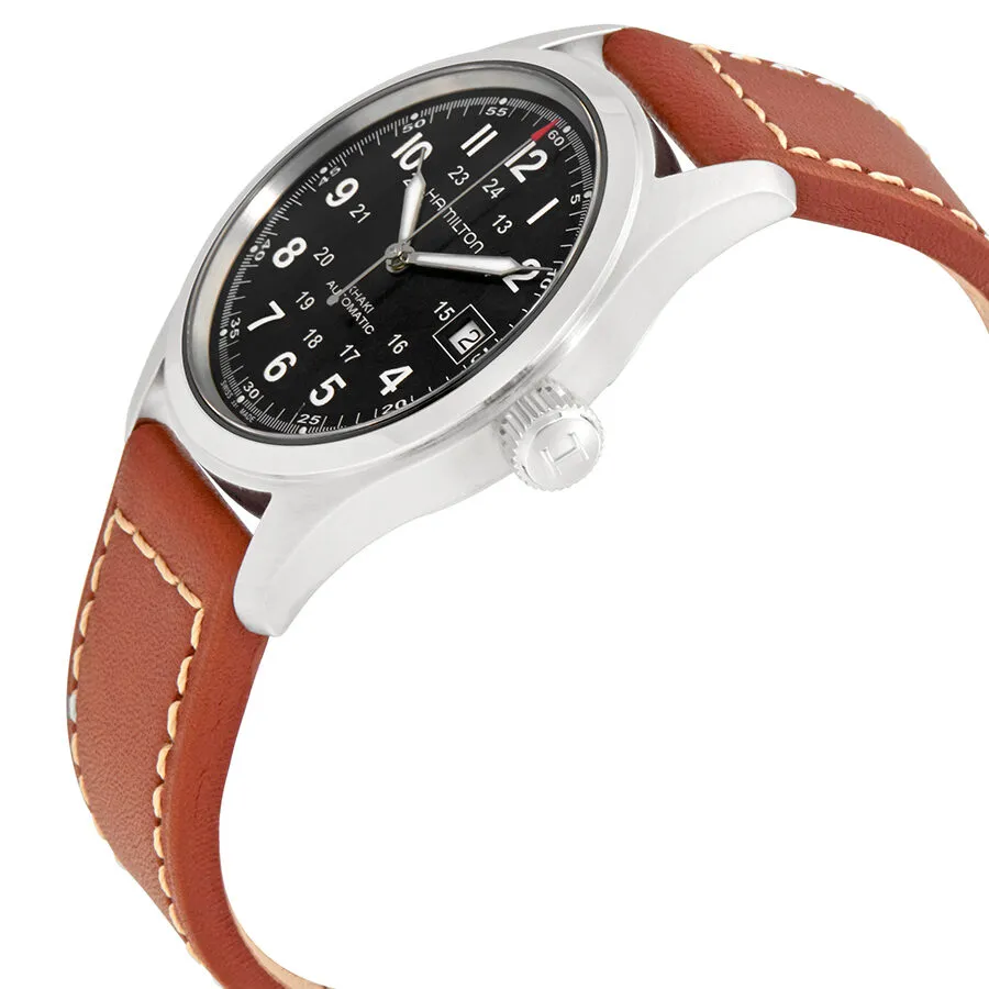 Hamilton Khaki Automatic Black Dial Men's Watch H70455533