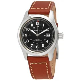 Hamilton Khaki Automatic Black Dial Men's Watch H70455533