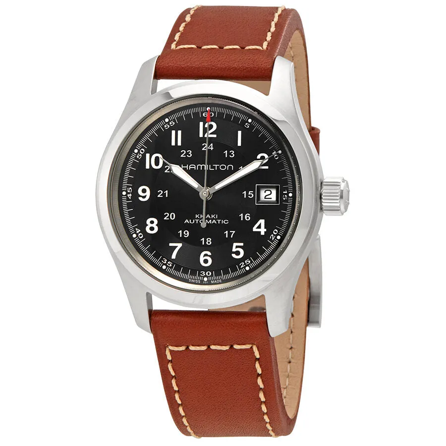 Hamilton Khaki Automatic Black Dial Men's Watch H70455533
