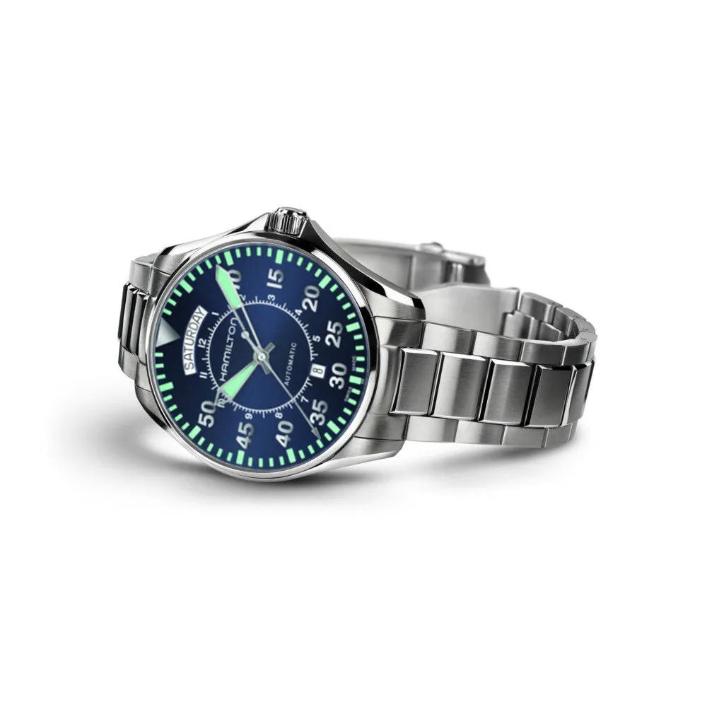 HAMILTON - Khaki Aviation Pilot Day-Date Auto | H64615145