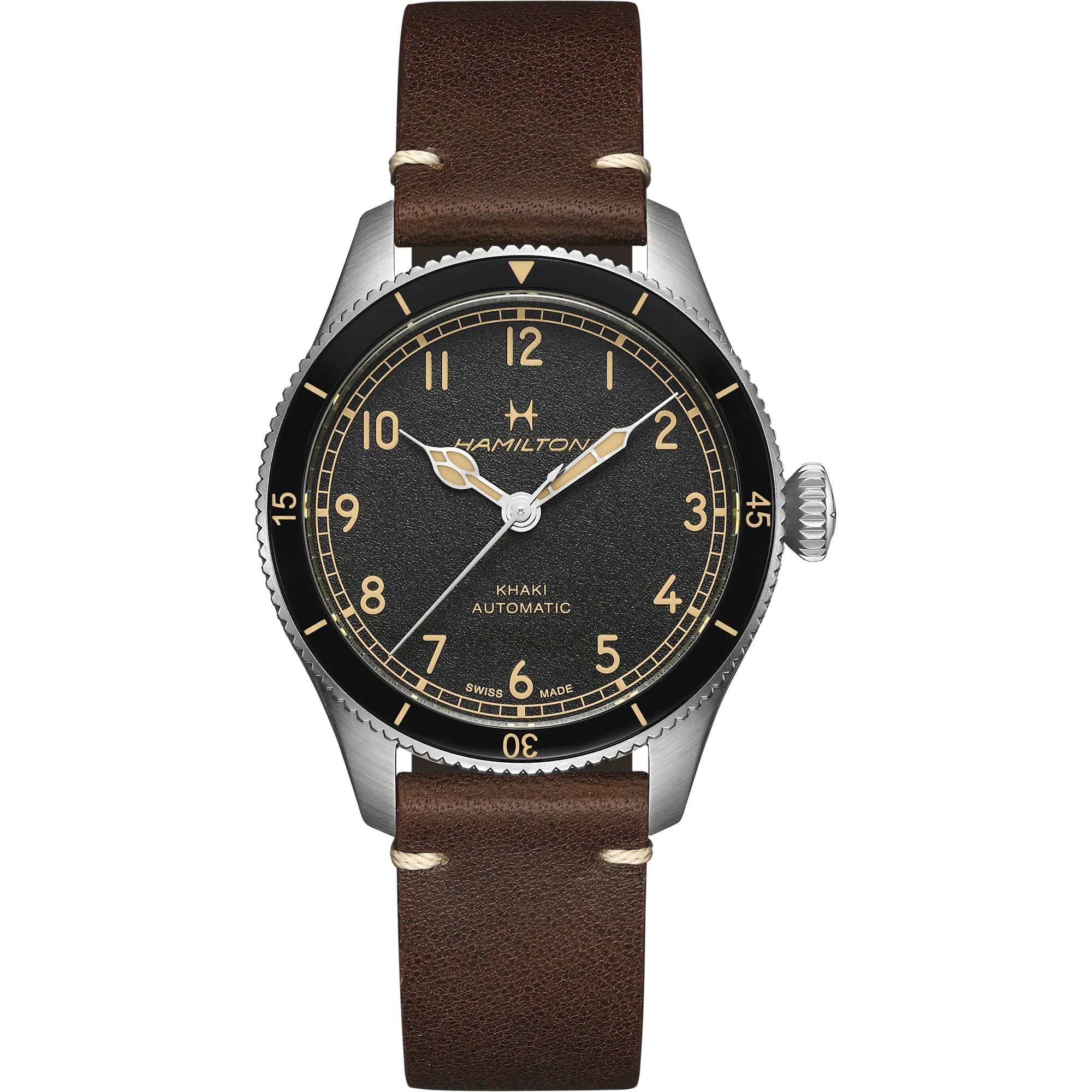 Hamilton Khaki Aviation Pilot Pioneer - Black - 38mm  | H76205530
