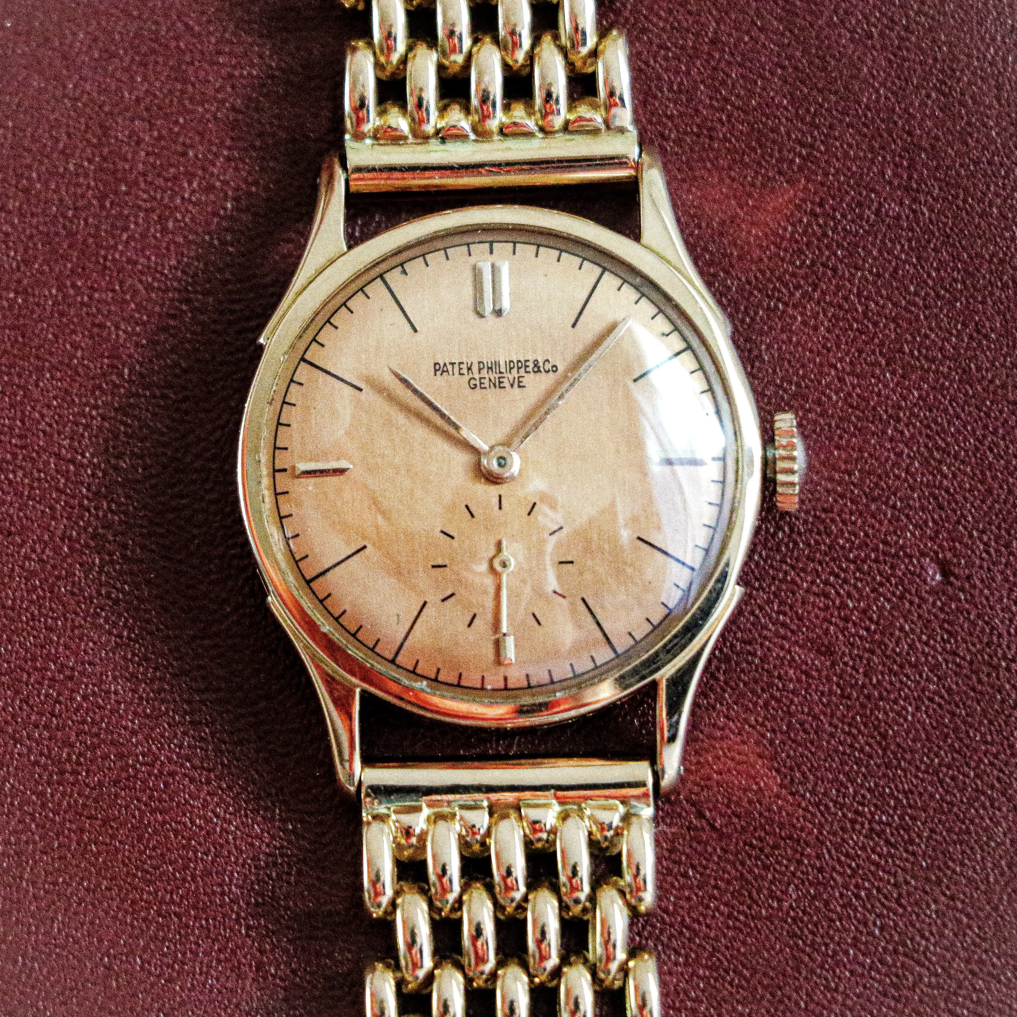 Historic and Exceedingly Rare Patek Philippe Wristwatch Ref. 1515 Truly Exceptional 18K Rose Gold